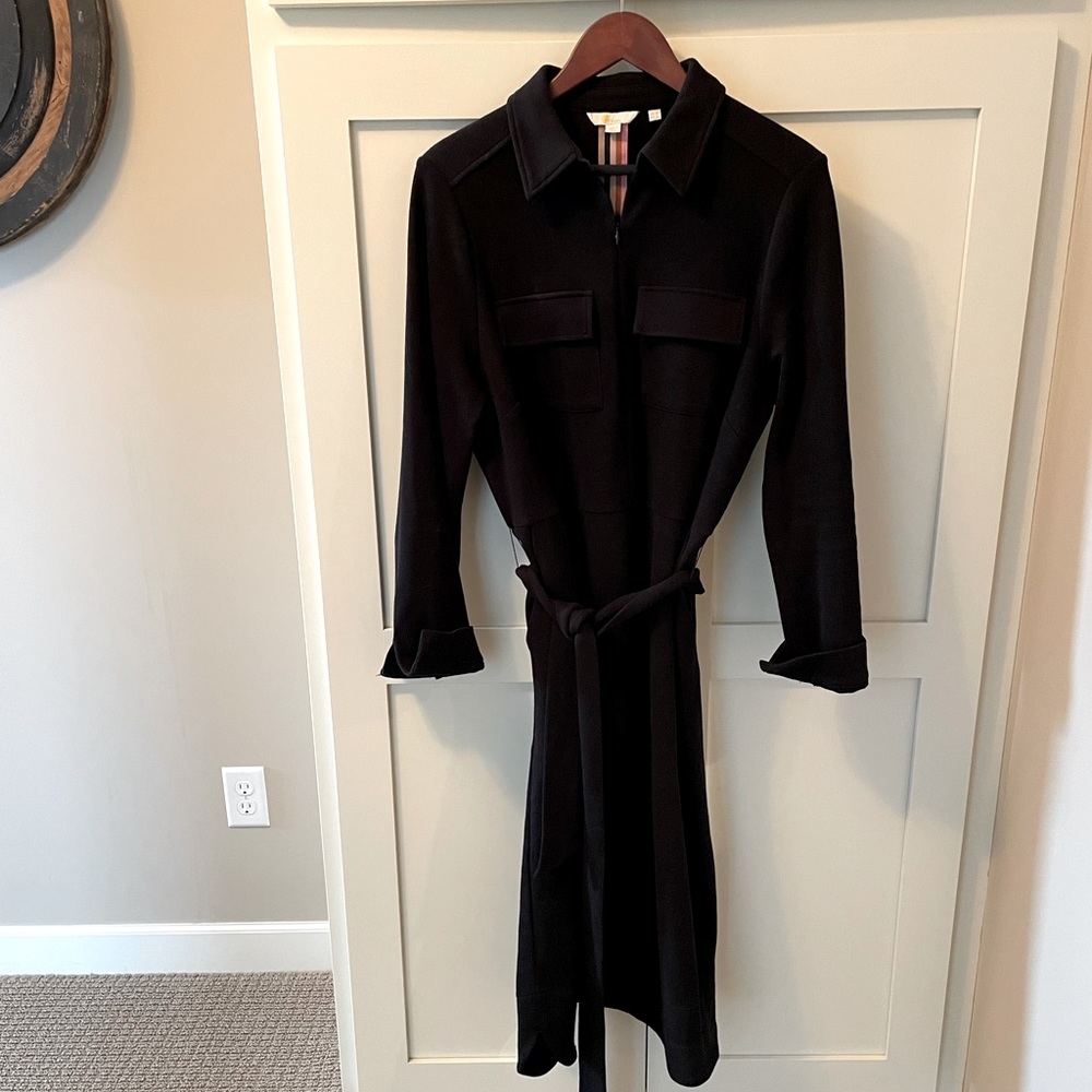 Boden Black Long Sleeve Dress